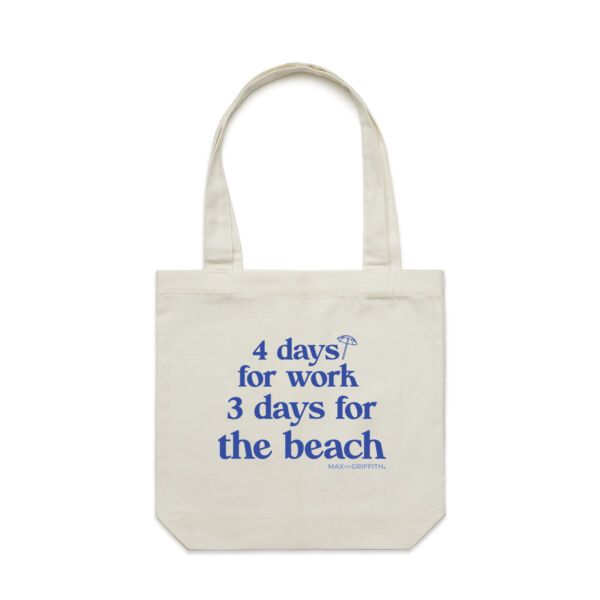 3 Days for the beach - tote Thumbnail